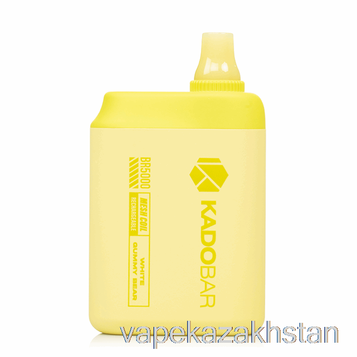 Vape Disposable Kado Bar BR5000 Disposable White Gummy Bear